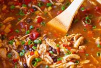 Zesty Chicken Fajita Soup
