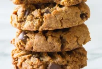 Effortless Four Ingredient Low Carb Chocolate Chip Cookies