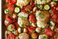 Speedy One-Pan Chicken Cacciatore