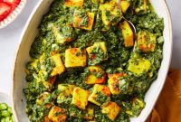 Creamy Spinach and Paneer