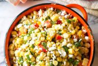 Charred Elote with Cotija and Lime