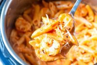 Quick & Creamy Instant Pot Vodka Shrimp Pasta