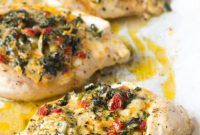 Flavorful Spinach-Stuffed Chicken