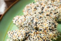 Air Fryer Everything Bagel Chicken Rolls