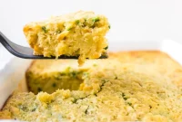 Golden Creamed Corn Soufflé