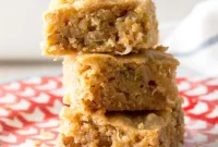 Pina Colada Blondies