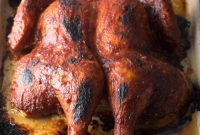 Cola-Glazed Spatchcock Chicken