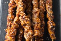 Sticky Korean BBQ Skewers