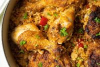 Authentic Cuban Arroz Con Pollo