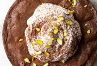Rich Flourless Gluten Free Chocolate Brownie Cake