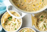 Velvety White Chicken Chili