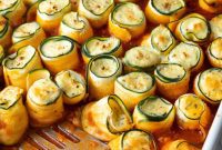 Low Carb Lasagna Pinwheels