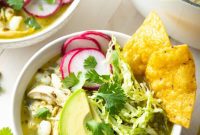 Zesty Green Chicken Pozole