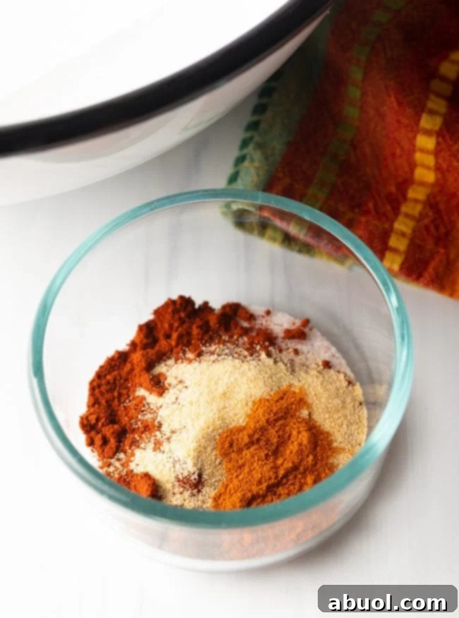 spices in a small glass bowl