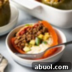 Keto Stuffed Pepper