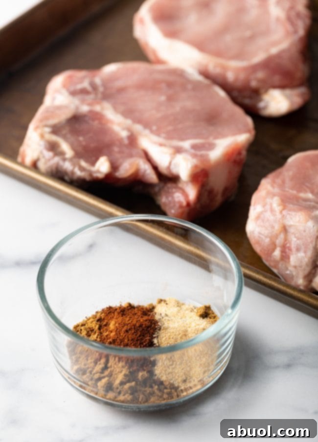 spice rub for sous vide pork chops