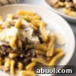 Gemelli Pasta with Creamy Mushroom Sauce