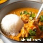 African Chicken Peanut Soup (Maafe) - A delicious and hearty West African dish.