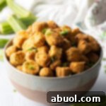A plate of freshly fried southern okra