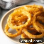 Crispy Air Fryer Onion Rings