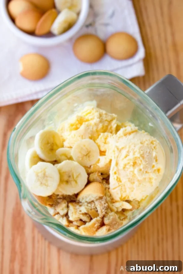 How to Make Banana Pudding Milkshake Recipe
