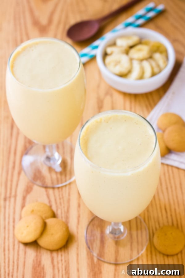 Perfect Banana Pudding Milkshake Recipe