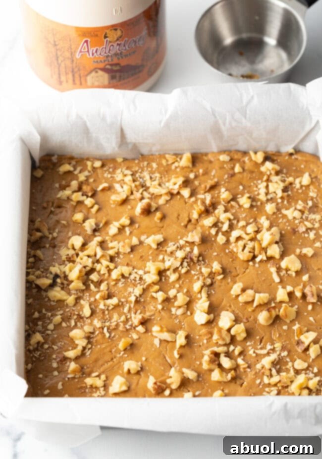 Chopped nuts added on top.