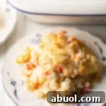 Golden Cheesy Hominy Bake 13 Baked cheesy hominy casserole