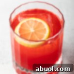 Sloe Gin Fizz Cocktail
