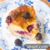 Blackberry Bread Pudding Recipe