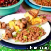 Kung Pao Chicken Skewers
