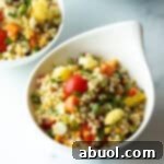 Delicious Israeli Couscous Salad with Pickled Vegetables