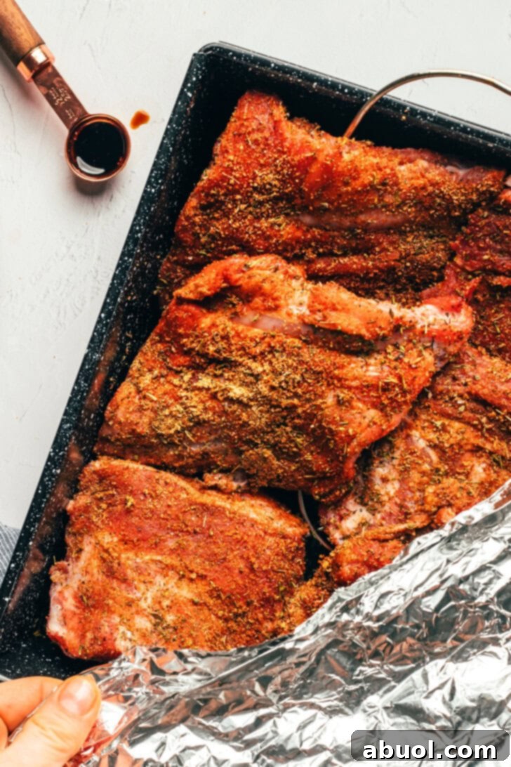 ribs in oven