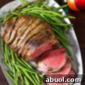 Crockpot Beef Tenderloin Recipe with Bacon and Balsamic Glaze