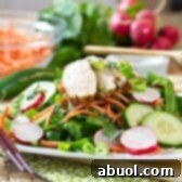 Vietnamese Salad ~ Banh Mi Style | A Spicy Perspective #healthy #salad #vietnamese