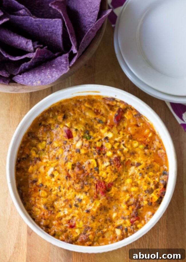 Creamy Fire Roasted Corn Dip Recipe