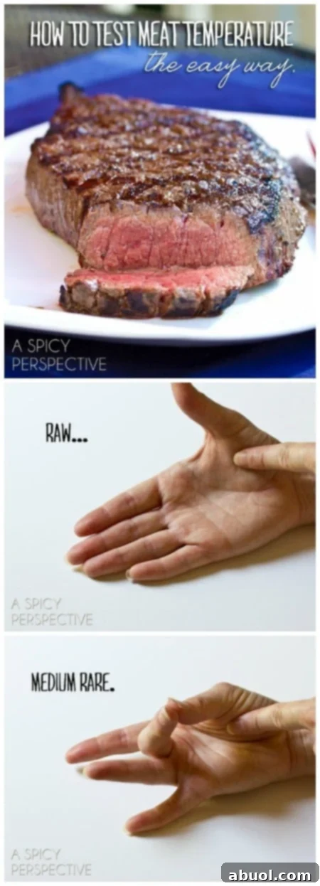 Mastering Meat Temperature for Optimal Doneness 2 Unlock Perfect Steak Doneness: The Ultimate Finger Test Guide