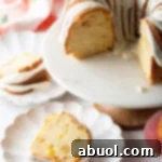Peaches and Cream Cake