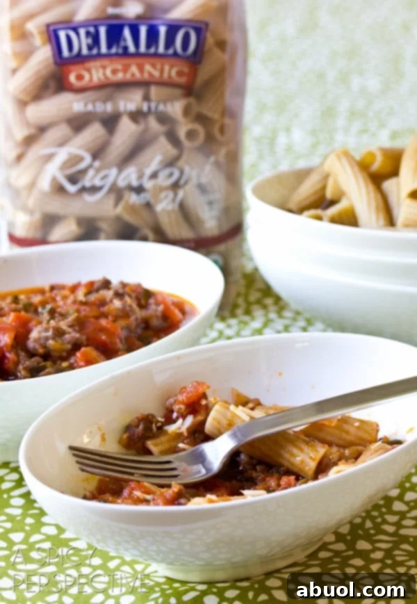 Easy Ragu Recipe with FRESH Tomatoes and Italian Sausage