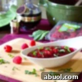 Homemade Cranberry Raspberry Sauce