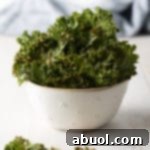 Baked Kale Chips Recipe #kale #healthy #fall #vegan #paleo