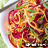 Easy Raw Beet and Sweet Potato Salad #salad #healthy #raw #sweetpotatoes #beets