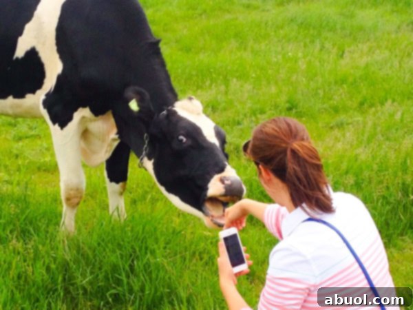 Capturing Memories: Me at Blue Diamond Dairy