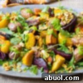 Roasted Root Vegetables Salad