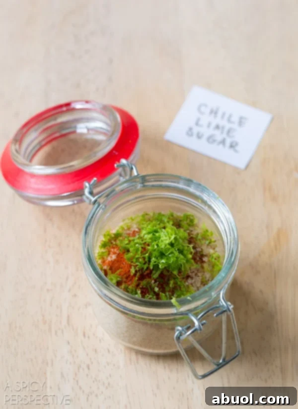 Flavor sugar used for garnishes, to sweeten teas, enhance vinaigrettes, and more.
