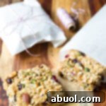 Finished Whole Foods Copycat Homemade Granola Bars.