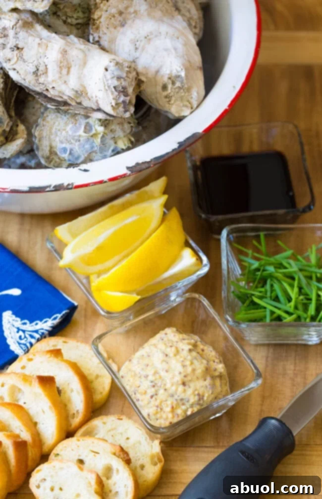 optional toppings for oyster bar