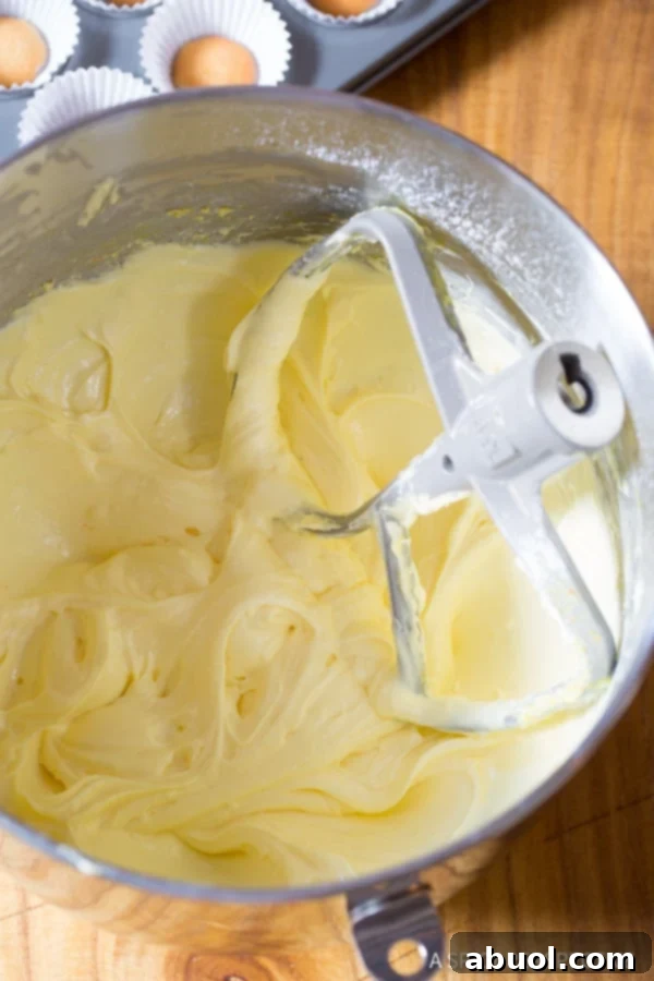 Preparation step for Mini Banana Cream Pies, showing liners and wafers