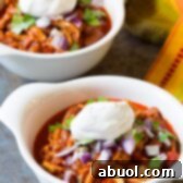 Roasted Red Pepper Crockpot Chicken Chili 10 Our Best Healthy Slow Cooker Roasted Red Pepper Chicken Chili Recipe (Gluten Free & Dairy Free) | ASpicyPerpective.com