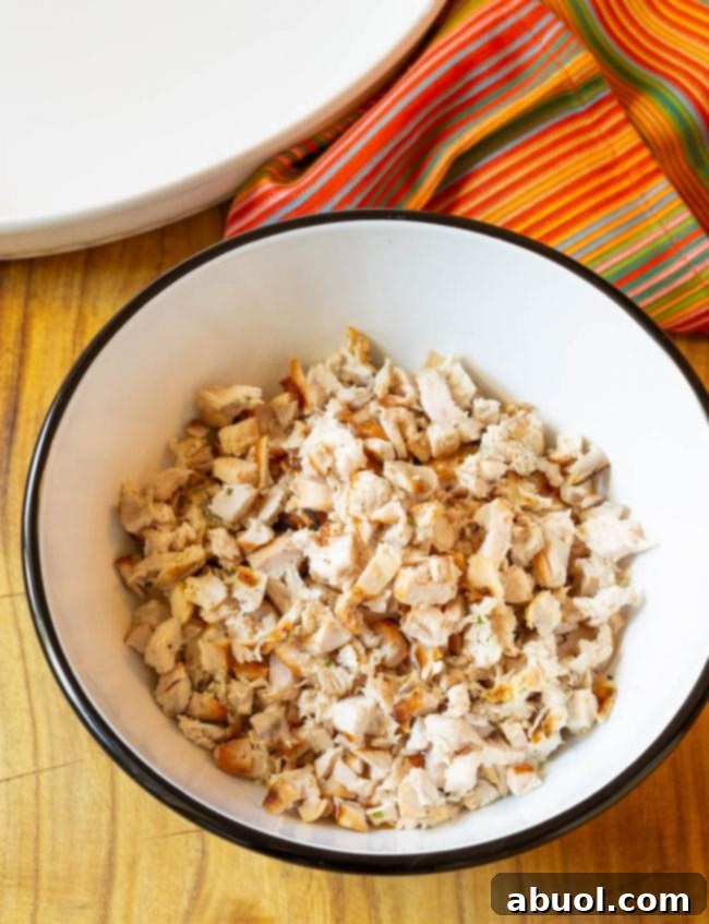 Fresh ingredients laid out for King Ranch Chicken Casserole preparation